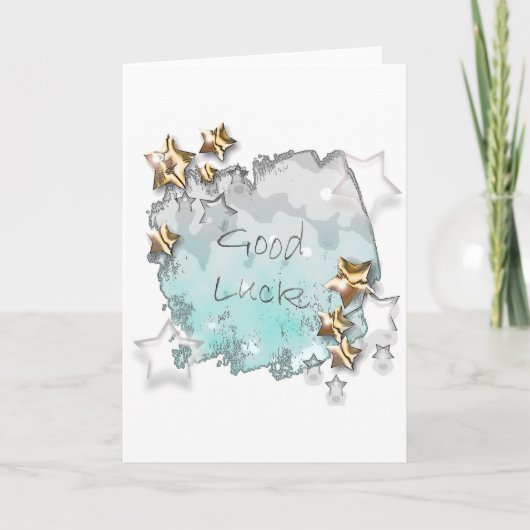 De goede Kaart van het Geluk - Gelukkige Sterren (Voorkant)