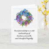 De goede Kaart van Vriendschappen (Gele Bloem)