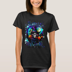 De Goede Meid In Mij Raakte Vermoeid Halloween Hek T-shirt