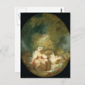 De Goede Moeder van Jean-Honore Fragonard Briefkaart (Voorkant / Achterkant)