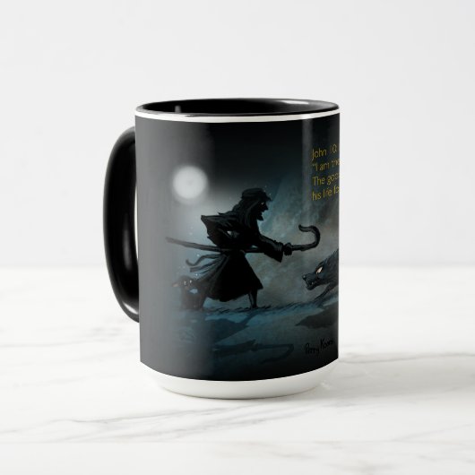 De Goede Mok van Shepherd (Voorkant links)