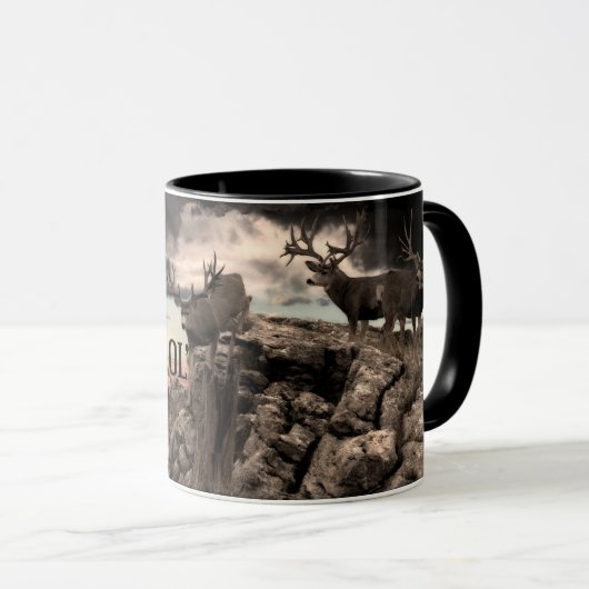 De Goede Ol Dagen Mule Deer Mok (Voorkant rechts)