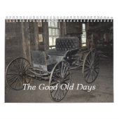 De goede oude dag kalender (Hoes)