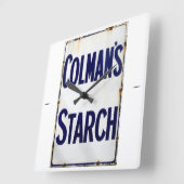 De goede oude dagen van zetmeel. vierkante klok (Hoek)