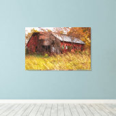 De goede oude landbouwdagen canvas afdruk (Insitu (Houten vloer))