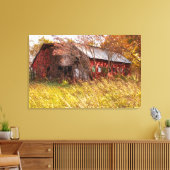 De goede oude landbouwdagen canvas afdruk (Insitu (Woonkamer))