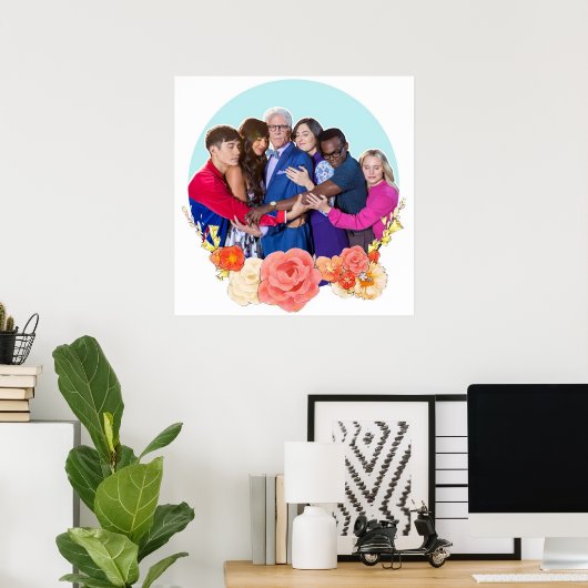 de goede plaats poster (Thuiskantoor)