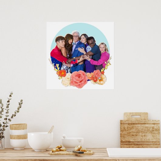 de goede plaats poster (Keuken)