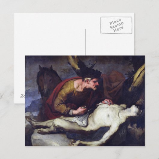 De Goede Samaritaan Briefkaart (Voorkant / Achterkant)