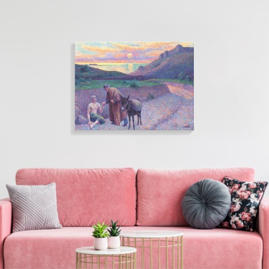 De Goede Samaritaan Canvas Afdruk (Insitu (Woonkamer))