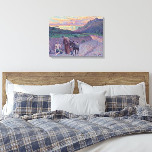 De Goede Samaritaan Canvas Afdruk (Insitu (Slaapkamer))