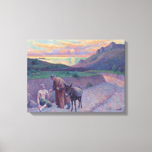 De Goede Samaritaan Canvas Afdruk (Voorkant)