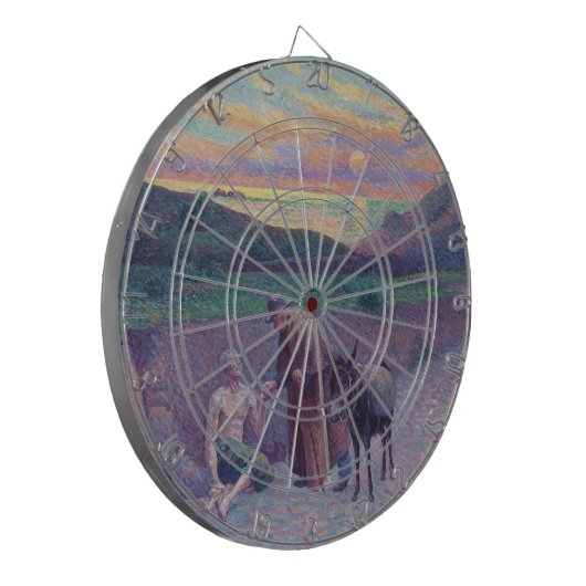 De Goede Samaritaan Dartbord (Voorkant Links)