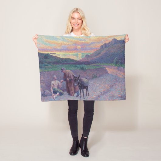 De Goede Samaritaan Fleece Deken (In situ)