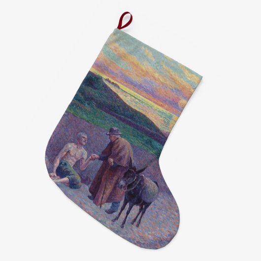 De Goede Samaritaan Grote Kerstsok (Voorkant (Hangend))