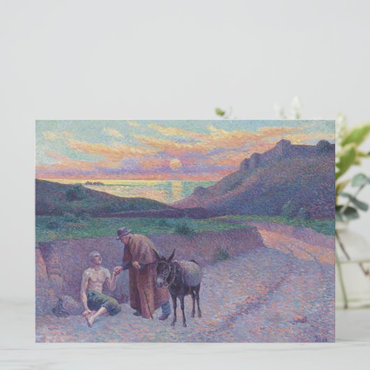 De Goede Samaritaan Kaart (Staand voorkant)