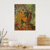 De Goede Samaritaan na Delacroix door Van Gogh Poster (Keuken)
