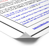 De Goede Samaritaan Poster (Hoek)