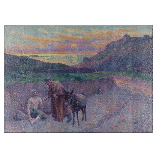 De Goede Samaritaan Snijplank (Voorkant)