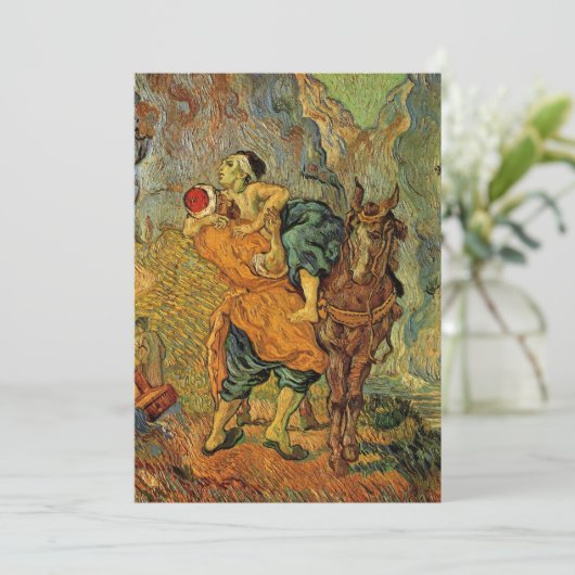 De goede Samaritaan van Vincent van Gogh (Staand voorkant)