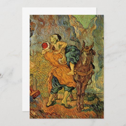 De goede Samaritaan van Vincent van Gogh (Voorkant / Achterkant)