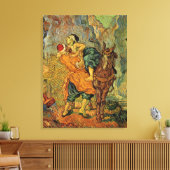 De goede Samaritaan van Vincent van Gogh Canvas Afdruk (Insitu (Woonkamer))