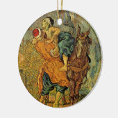 De goede Samaritaan van Vincent van Gogh Keramisch Ornament (Links)