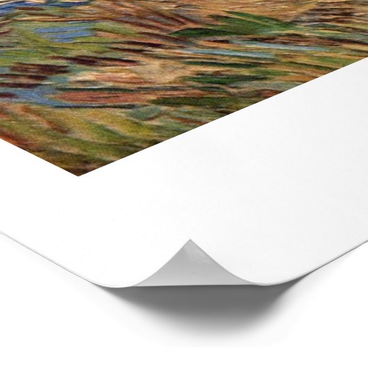 De goede Samaritaan van Vincent Van Gogh Poster (Hoek)