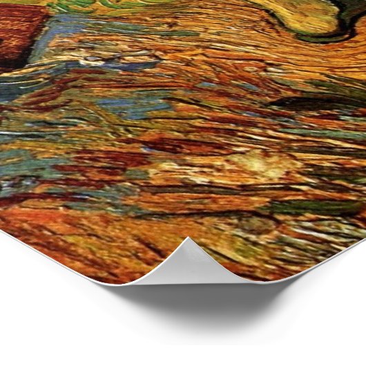 De goede Samaritaan van Vincent van Gogh Poster (Hoek)