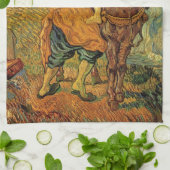 De goede Samaritaan van Vincent van Gogh Theedoek (Gevouwen)