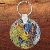 De goede Samaritaan van Vincent Willem van Gogh Sleutelhanger (Voorkant)