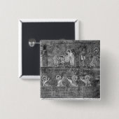 De Goede Samaritaan Vierkante Button 5,1 Cm (Voorkant /achterkant)