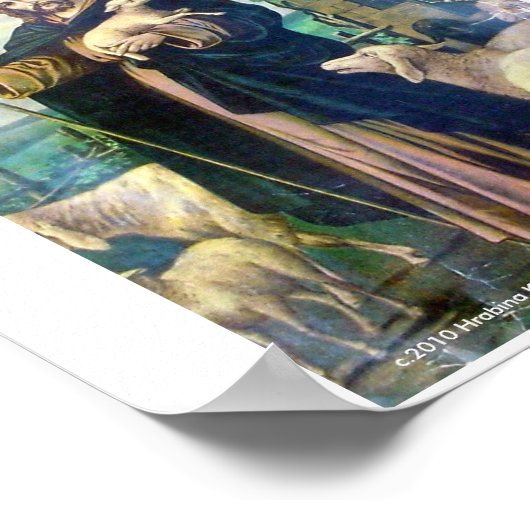 DE GOEDE SCHEPEN OP CANVAS C.1900 POSTER (Hoek)