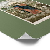 De goede Shepherd-printer Poster (Hoek)