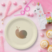 De goede slak papieren bordje (Feest)