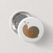De goede slak ronde button 3,2 cm (Voorkant /achterkant)