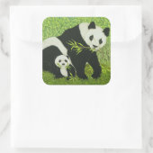 De goede tijden vierkante sticker (Tas)