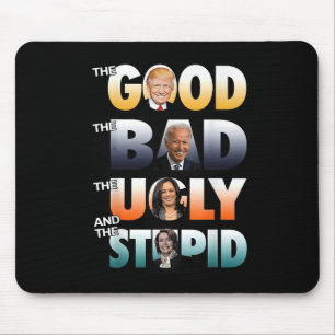 De goede Trump de slechte Biden de goede de slecht Muismat