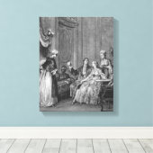 De goede vooromen canvas afdruk (Insitu (Houten vloer))