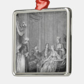 De goede vooromen metalen ornament (Links)