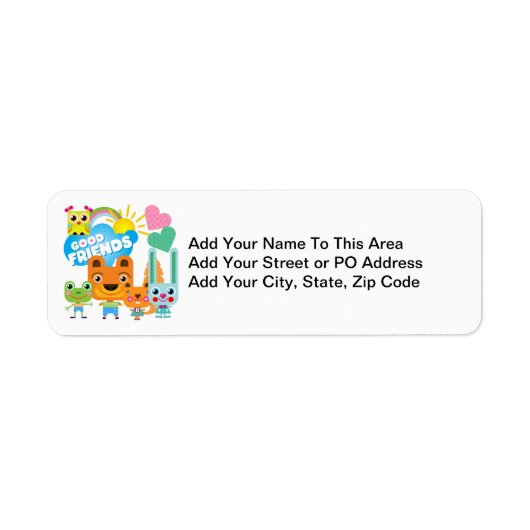 De Goede Vrienden van dieren Etiket (Voorkant)