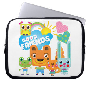 De Goede Vrienden van dieren Laptop Sleeve