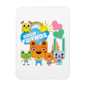 De Goede Vrienden van dieren Magneet (Verticaal)