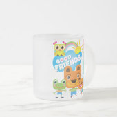 De Goede Vrienden van dieren Matglas Koffiemok (Voorkant rechts)