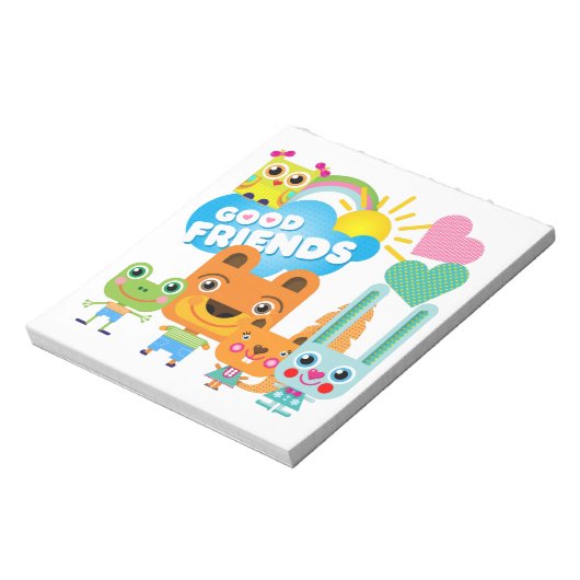 De Goede Vrienden van dieren Notitieblok (Linkerzijde)