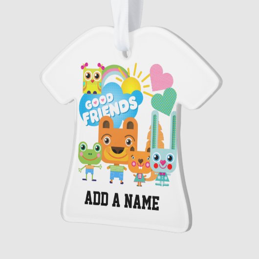 De Goede Vrienden van dieren Ornament (voorkant)