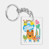De Goede Vrienden van dieren Sleutelhanger (Voorkant Links)