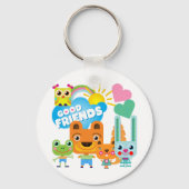 De Goede Vrienden van dieren Sleutelhanger (Voorkant)
