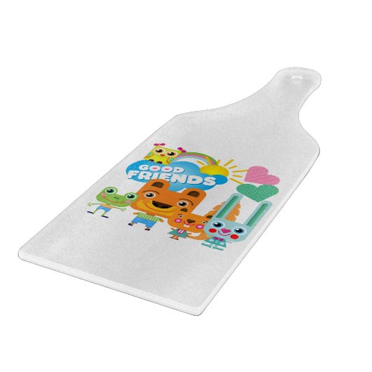 De Goede Vrienden van dieren Snijplank (Hoek)