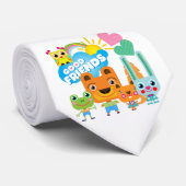 De Goede Vrienden van dieren Stropdas (Opgerold)